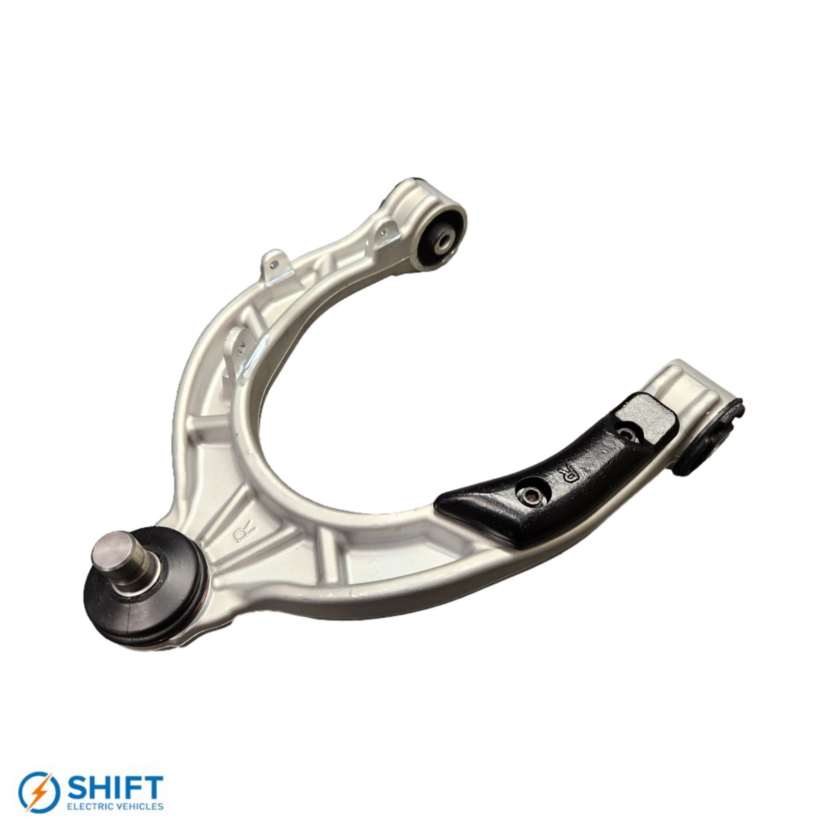 Tesla Model 3/Y Front Upper Control Arm Right Hand - Part 1044326-00-H, precision-engineered suspension component by SHIFT Electric Vehicles