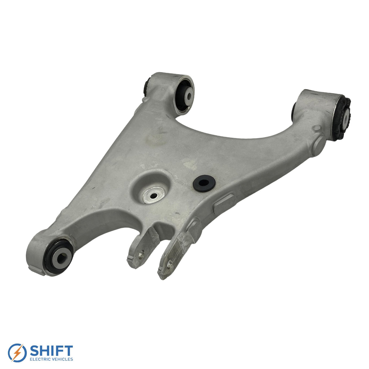 Tesla Model S/X Rear Lower Control Arm - Part 1021416-00-D, high-performance suspension component by SHIFT Electric Vehicles