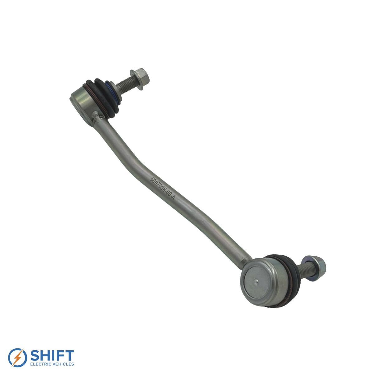 Tesla Model S RWD Front Sway Bar End Link Left Hand - Part 6007098-00-A, high-quality suspension component by SHIFT Electric Vehicles