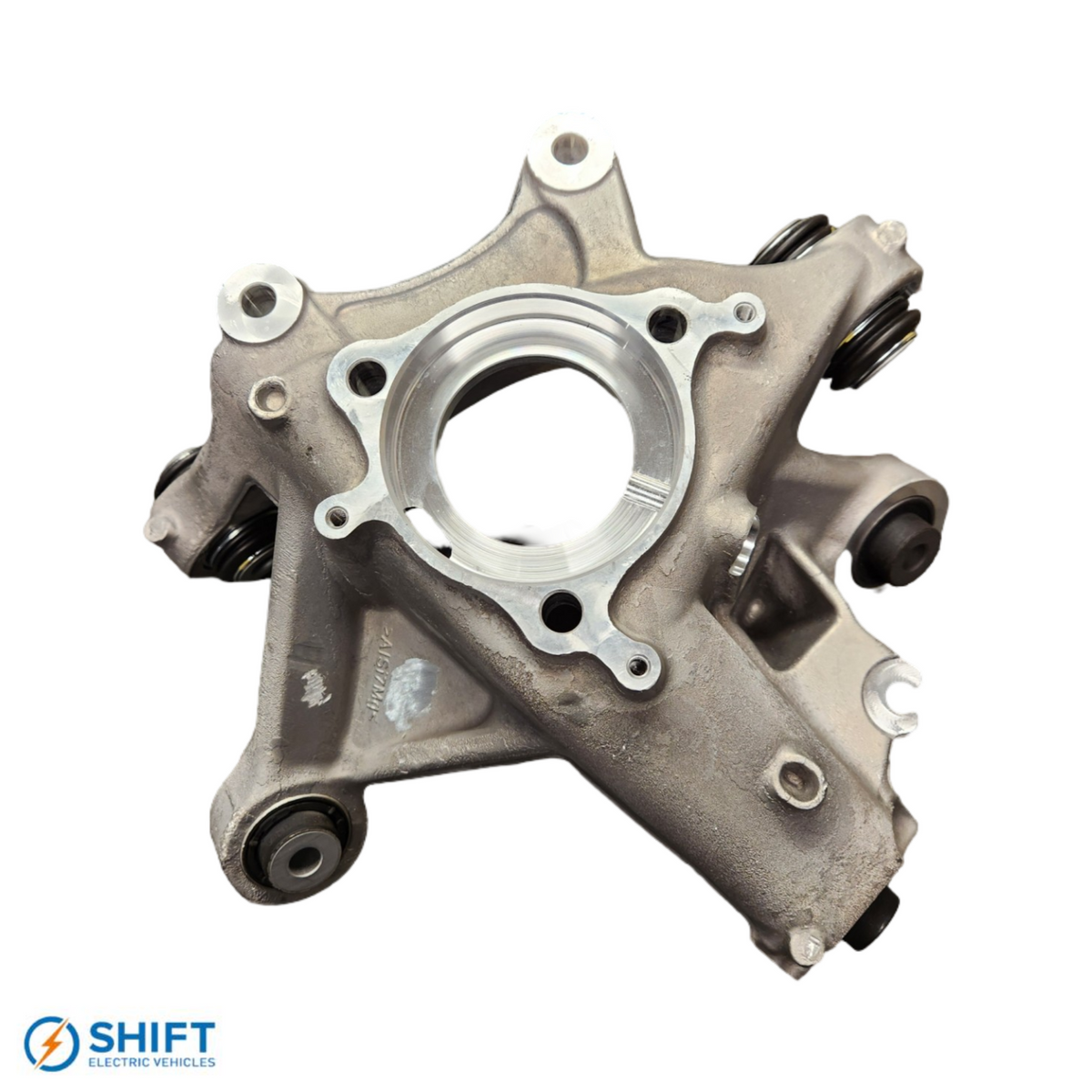 Tesla Model Y Rear Knuckle Right Hand - Part 1188416-00-G, precision-engineered suspension component by SHIFT Electric Vehicles